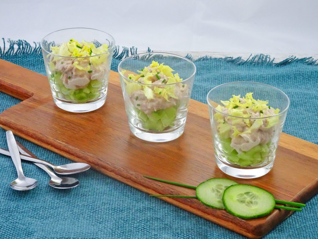 Verrine De Thon Concombre Et Friseline Friseline